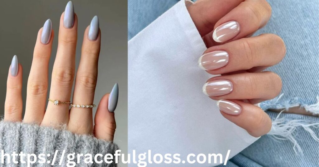 Simple, Elegant Winter Nails