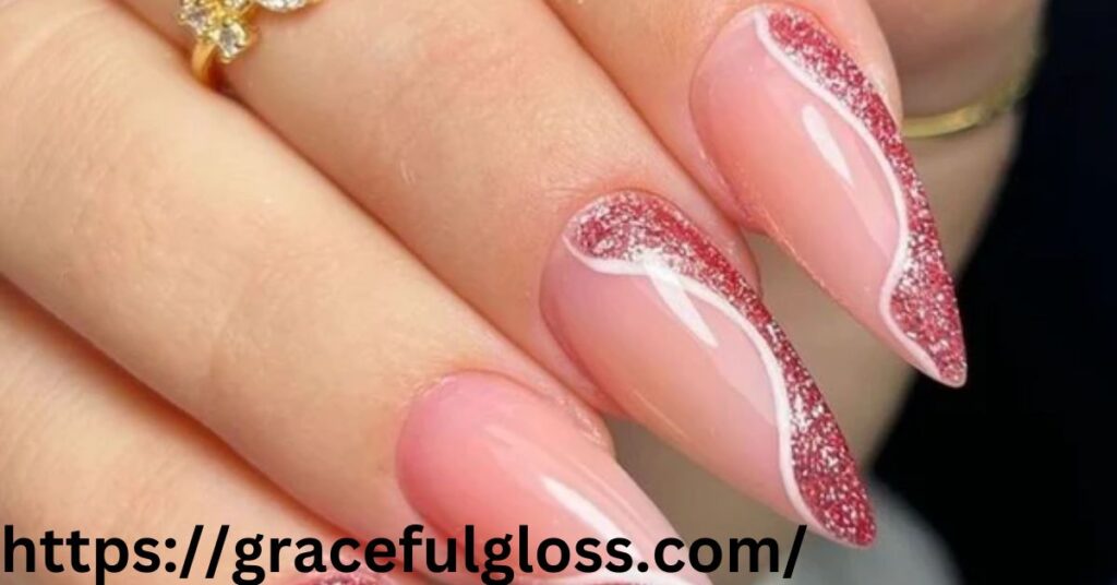 Frosted Glitter Tips Nails31 classy christmas nails o celebrate with style and elegance