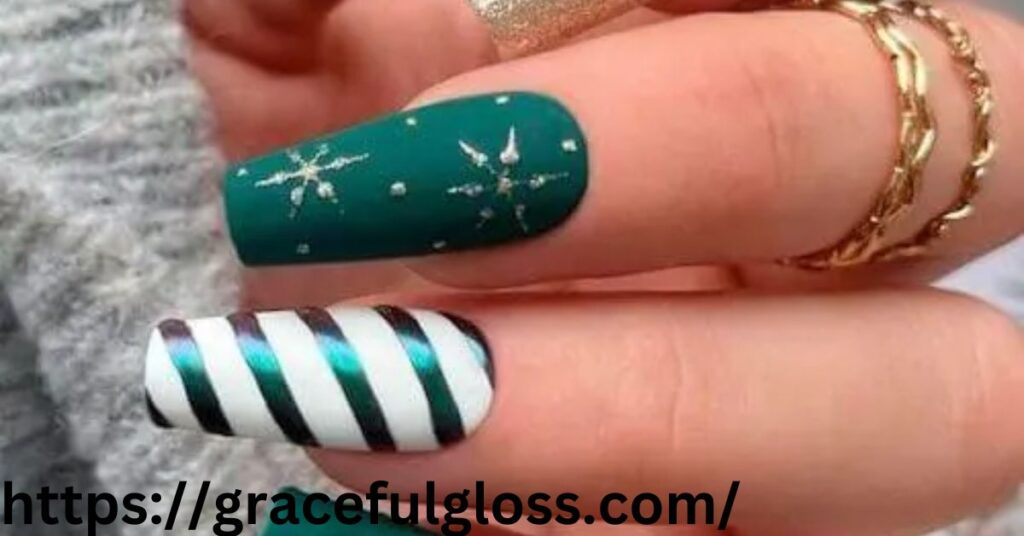 Christmas Green Nails