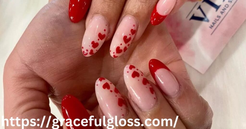 Simple White Tipped Christmas Nails22 christmas nails design simple and stunning