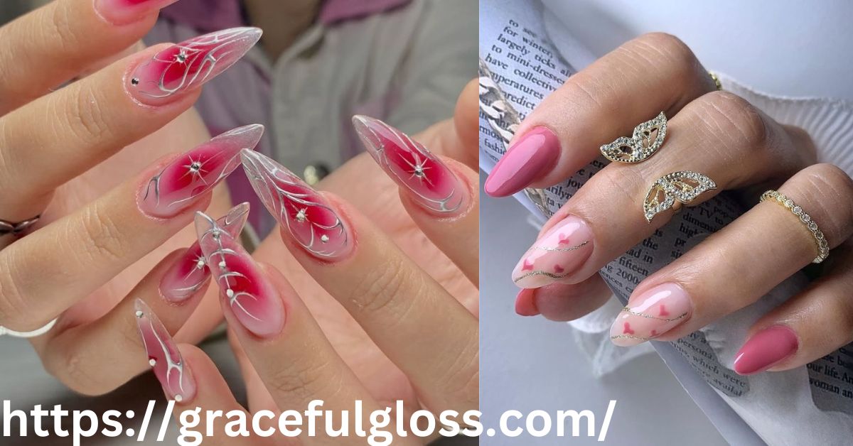 29 Pink Nails with a Design that Will Provoke Double Takes