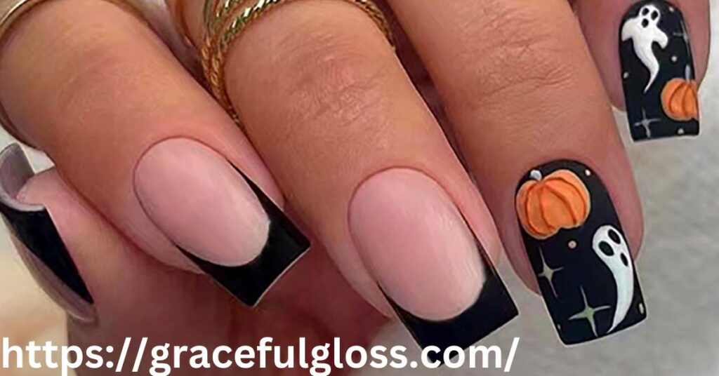 Halloween Fun French20 halloween nail inspo to catch glances