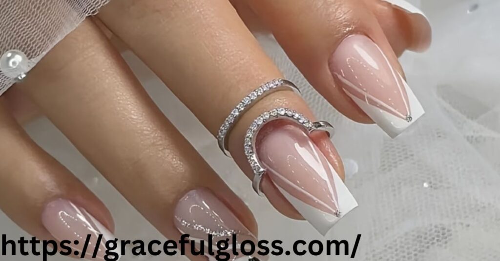 Frosty French Tips