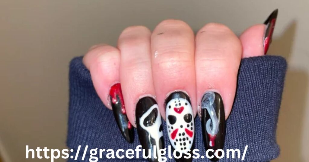 Horror Movie Inspired Nails