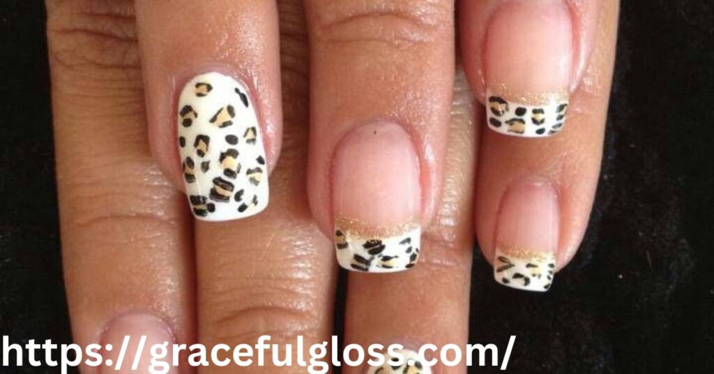 Leopard Summertime Toe Nail Designs