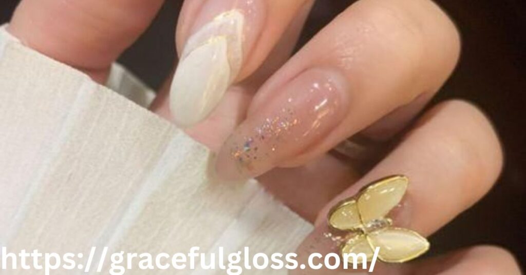 Milky White Fade26 white tip nail designs for the clean girl aesthetic