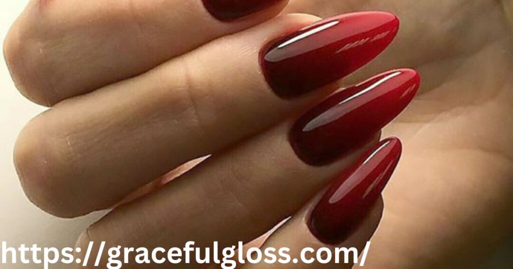 Ombre Red Nails 28 christmas nail red for femme fatale look