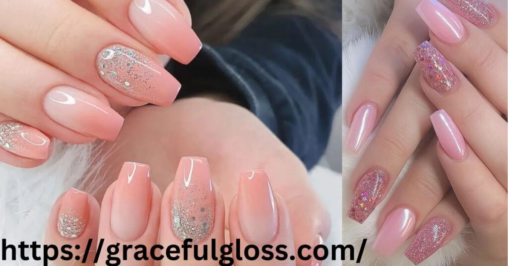 Stiletto Pink Nails with a Design: Fierce and Bold