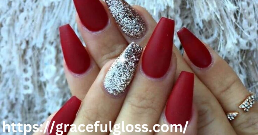 Red Winter Nails