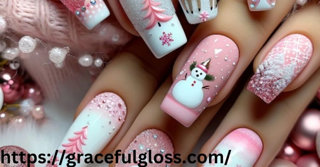 Seasonal Themes 32 light purple nails to feel the season in your heart