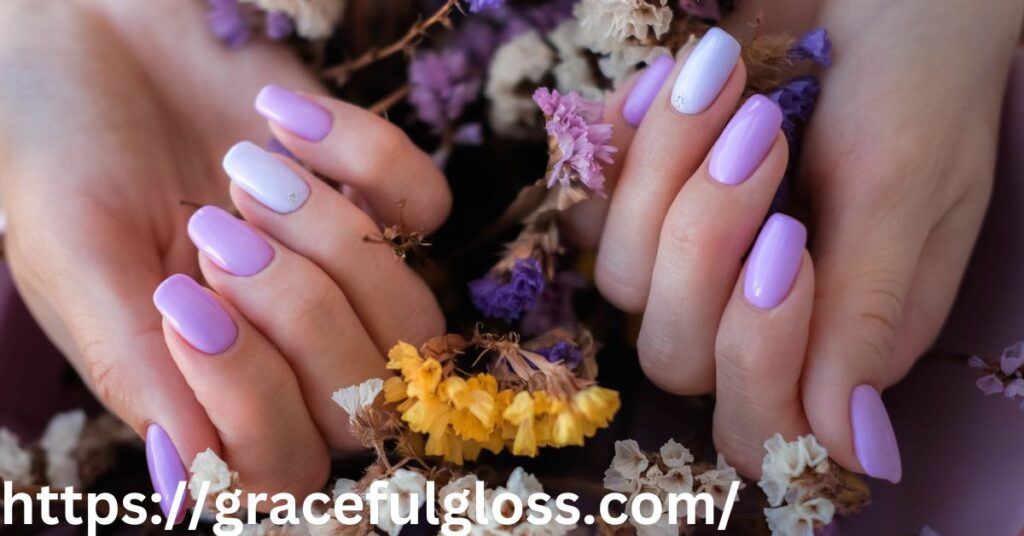 Lavender Nails with Swirls31 lavender nails ideas that will inspire you