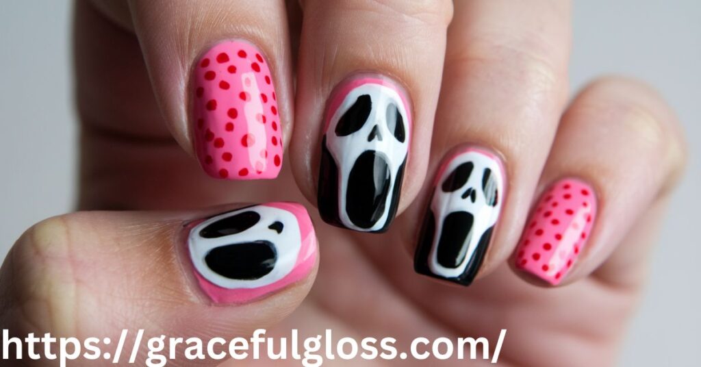 Scream Nail Designs 26 cute halloween nail art ideas for a boo- tiful mani