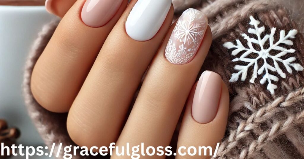 Simple and Classy Winter Nails