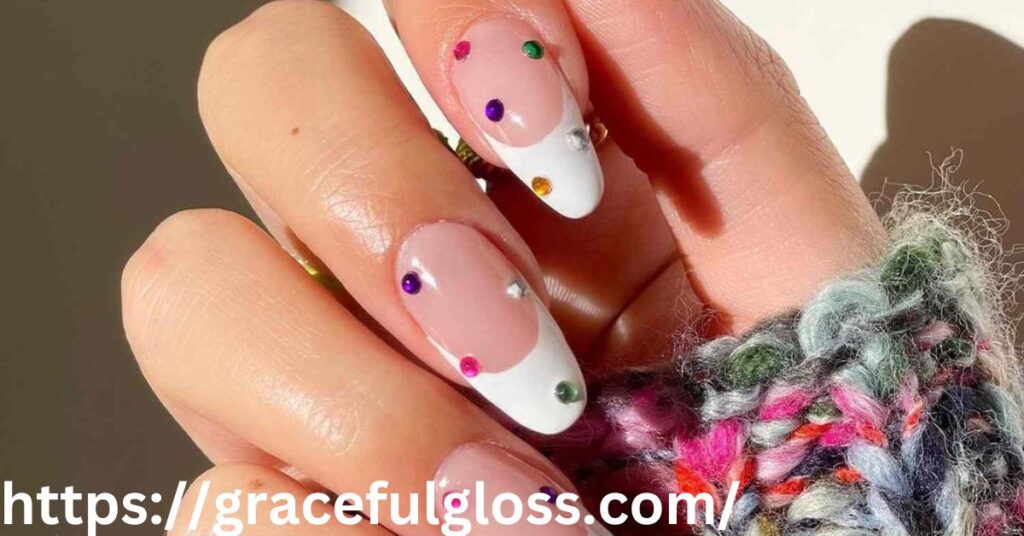 White Tip Art Accents26 white tip nail designs for the clean girl aesthetic