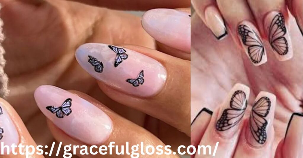 Butterfly Nail Art24 gorgeous spring nail art ideas youll want to copy asap