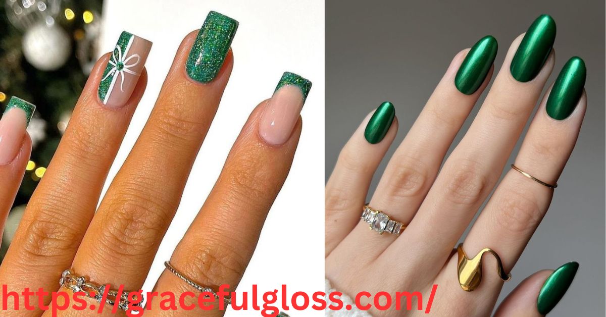 31 Christmas Nail Green Designs That Sleigh the Holiday Look