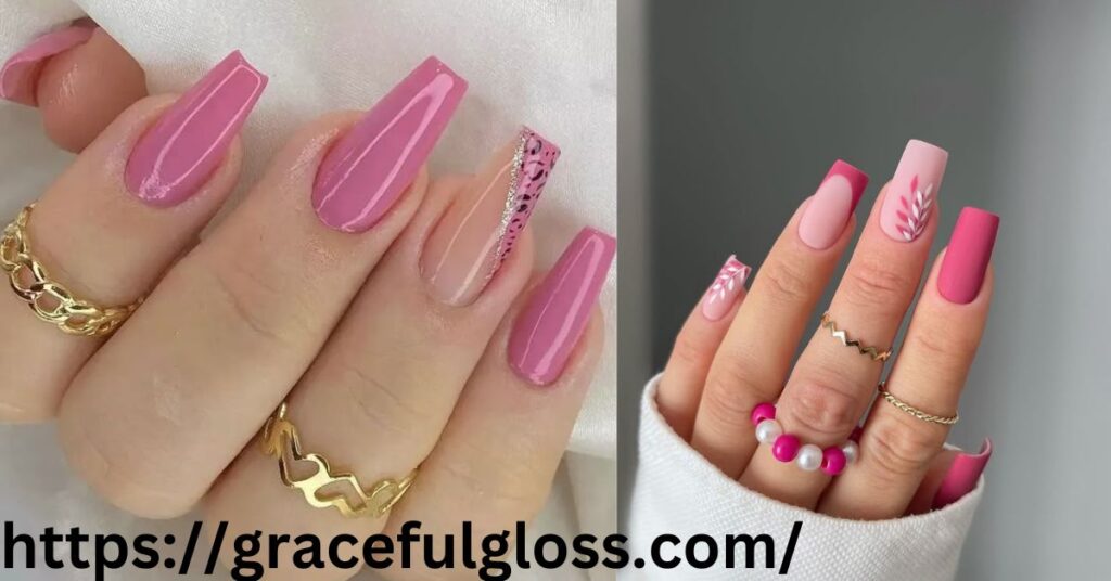 Pink Florals 30 spring nails that cover all the seasons essentials and musts