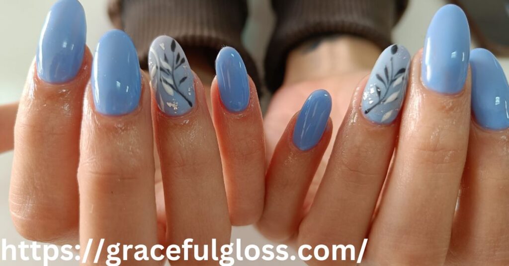 Blue Sky Nails