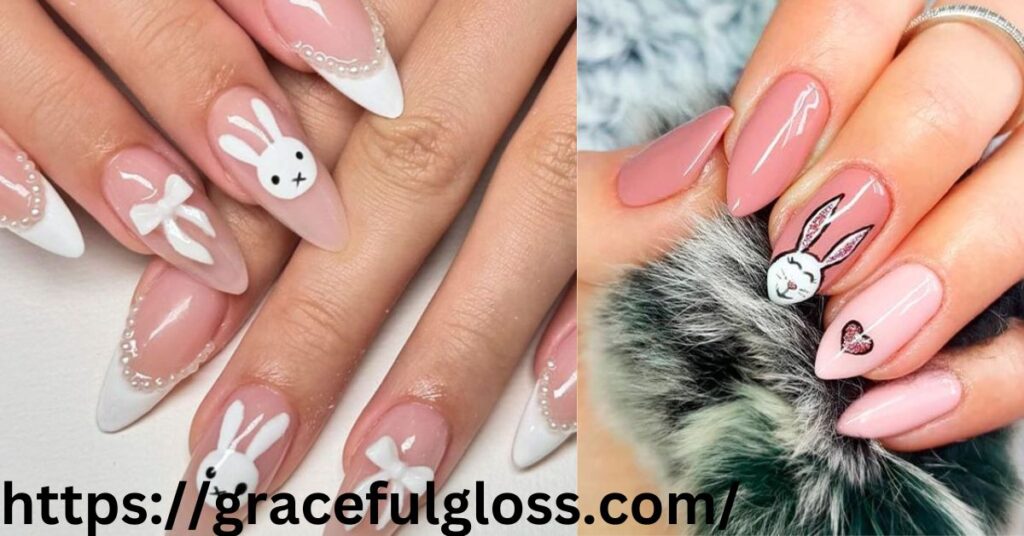 Bunny Inspired Nail Art