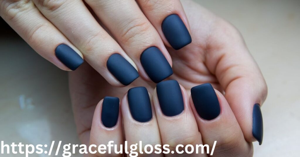 Classic Navy Blue with Matte Finish