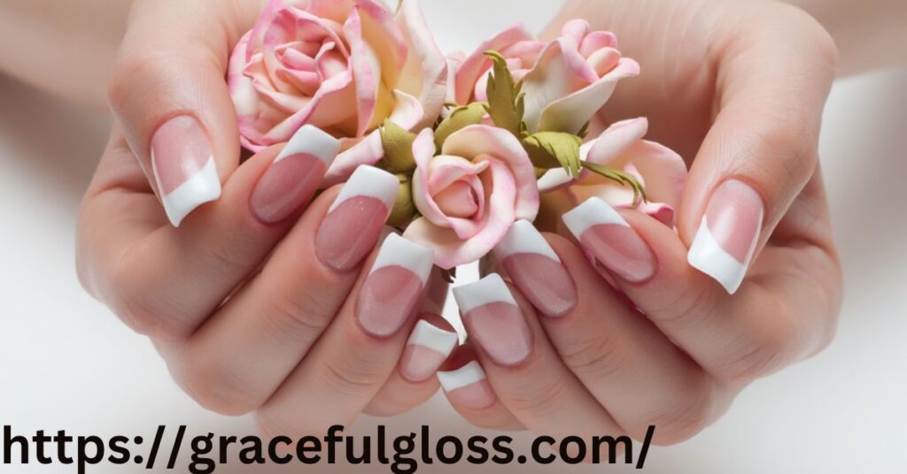 Classic Pink French Manicure with a Twist