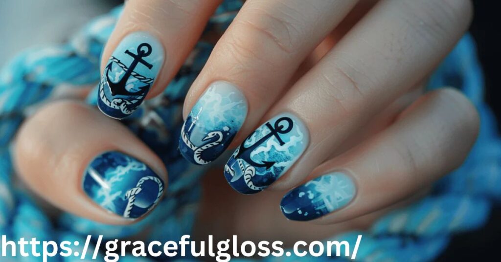 Depth of the Ocean: Ocean-Inspired Nail Art