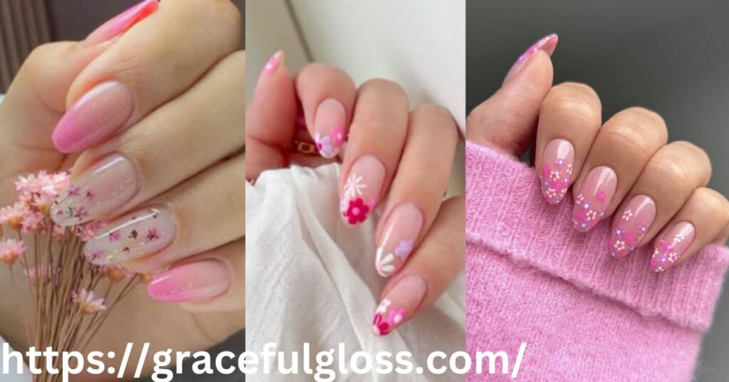 Retro Pink Nail Art29 pink nails with a design that will provoke double takes