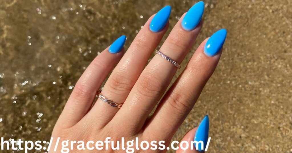 Stiletto Blues and Browns 23 light blue nail art inspo from diy to pro level styles