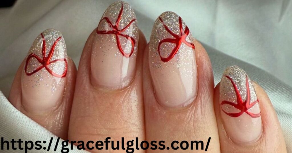  Festive Red Manicure21 cherry red nails that show youre stylish sexy and bold