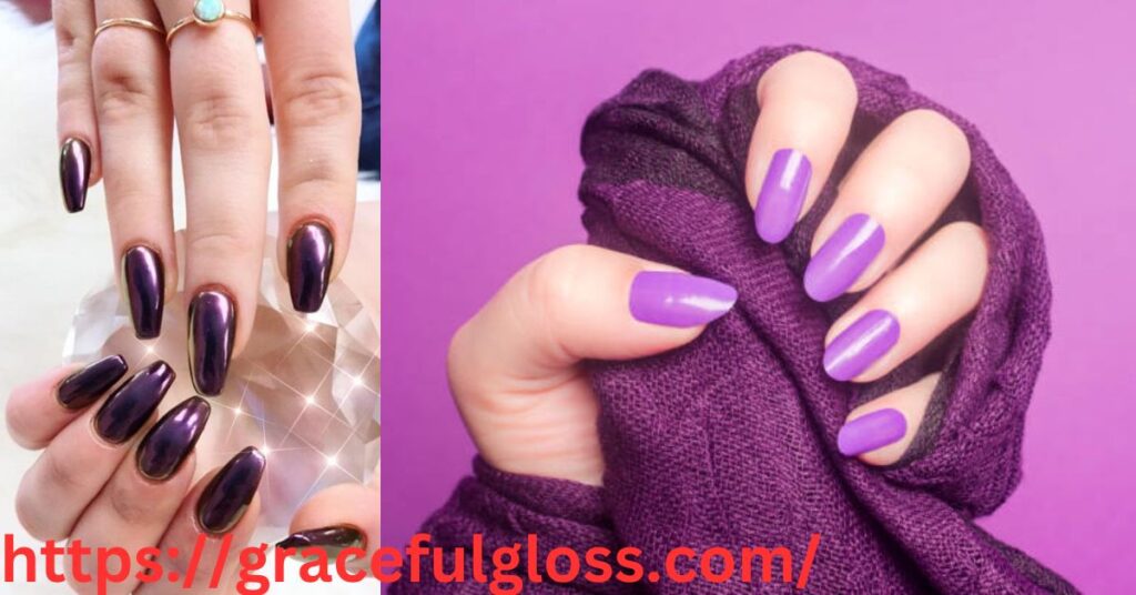 Magic Purple Nails