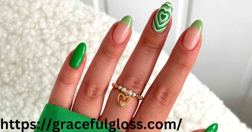 Simple Light Green Nails