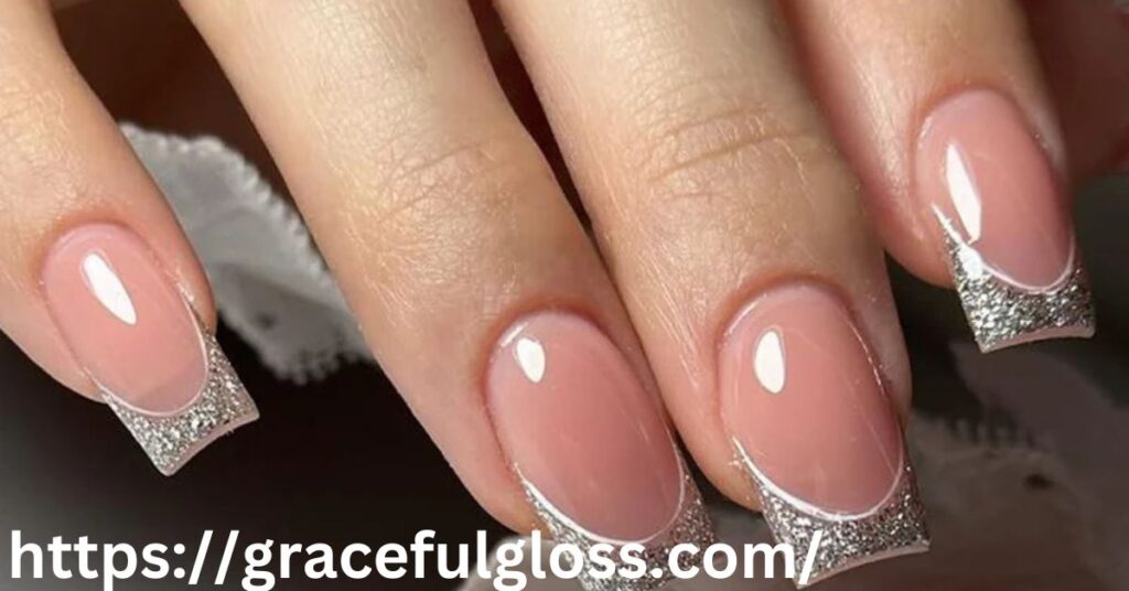 Square French Manicure