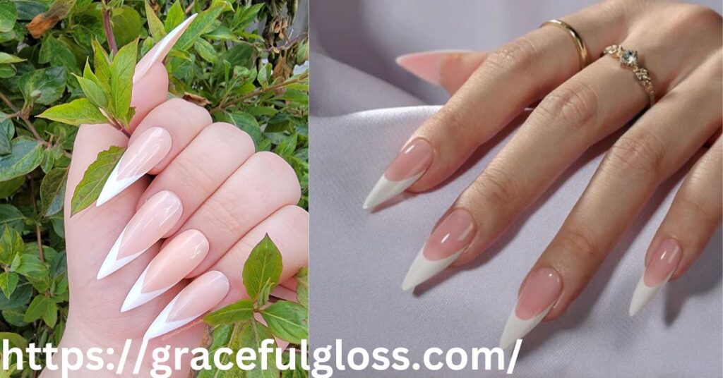 Stiletto French Tips