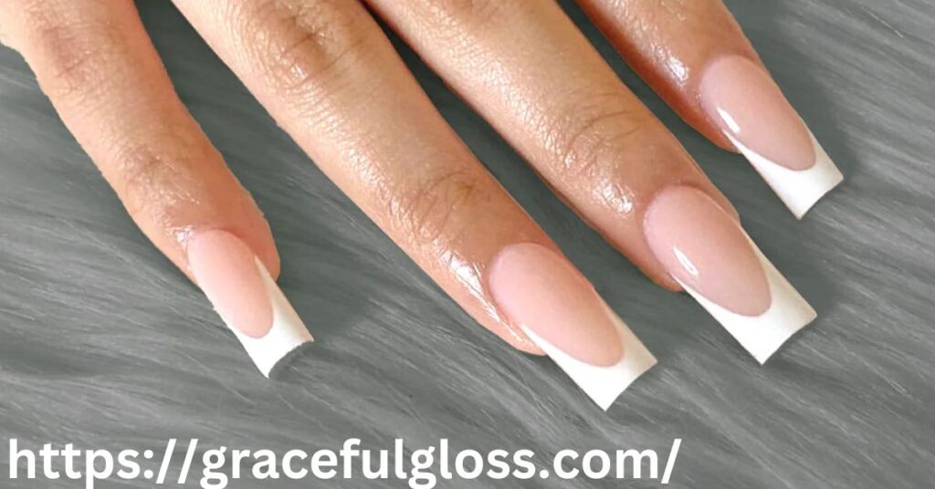 Timeless White French Tip Nails