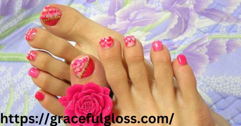 Yellow Summer Toe Nails Designs