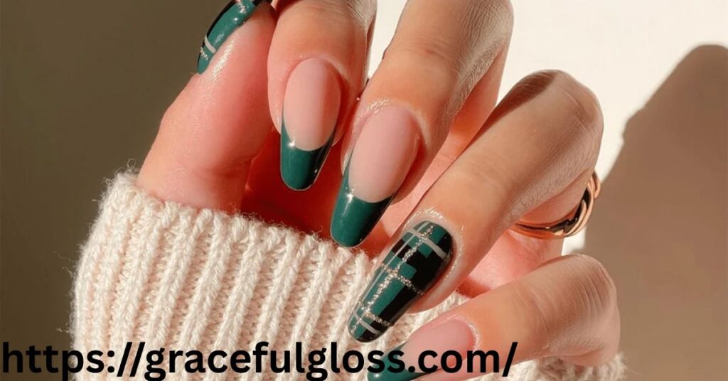 Cozy Plaid Nail Patterns