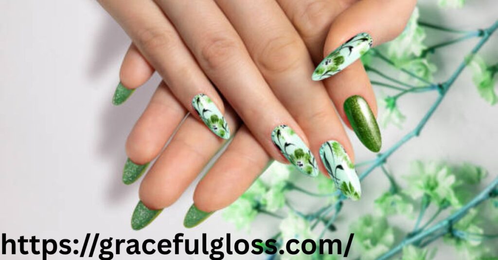 Leaf Inspired Nail Designs