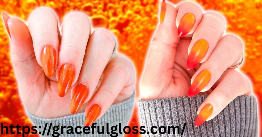 Fiery Color Block