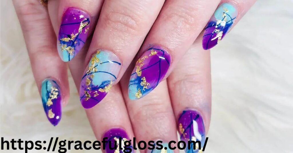 Matte Lavender with Gold Foil