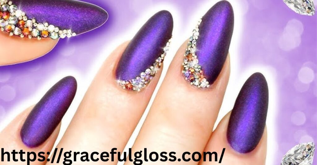 Multichrome Glass Nail Art