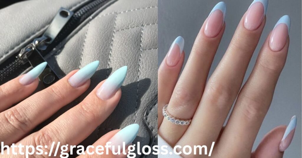 Ombre Blue Fade